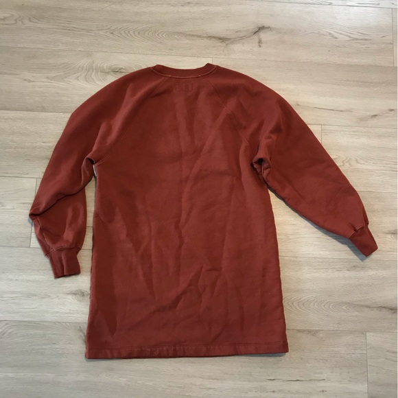 Aritzia Wilfred Free Fleece Sweater Dress - Picture 2 of 10